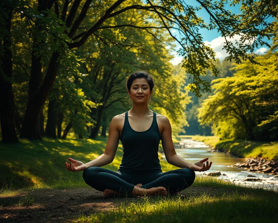 mindfulness in natuur