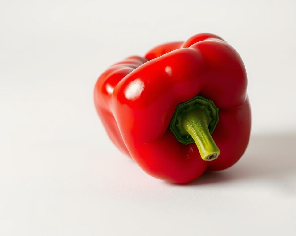 Hoeveel calorieën bevat een rauwe paprika per stuk?