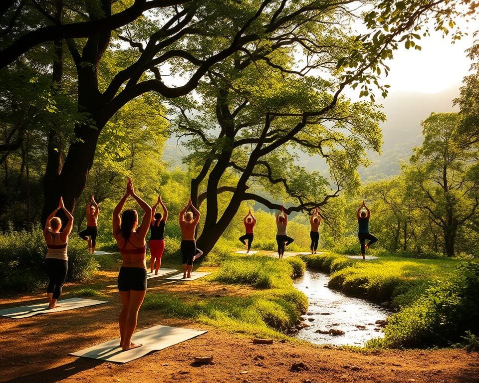 De voordelen van yoga retraites in de natuur