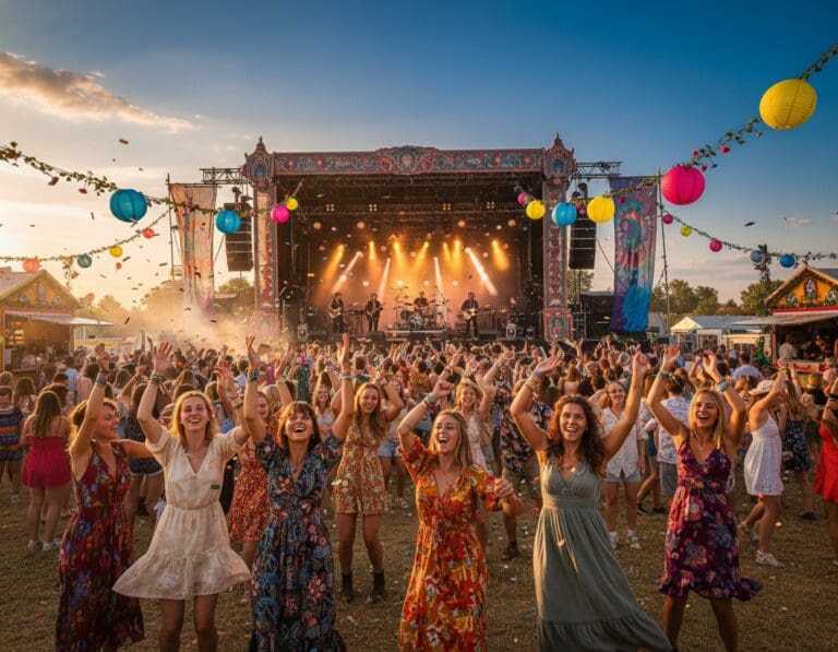festival bezoeken zomer