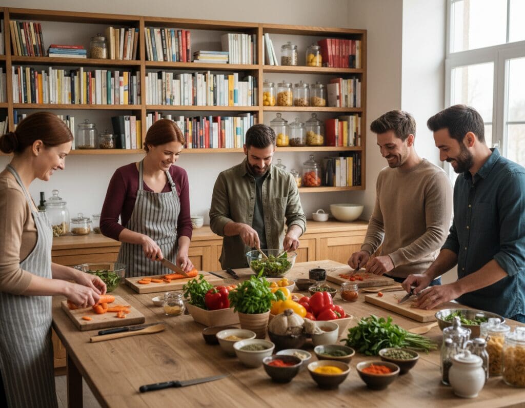 kookworkshop met vrienden