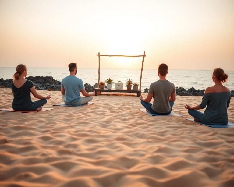 meditatie retraite zee