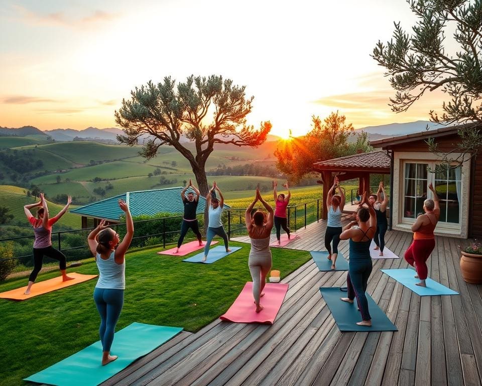 yoga retraite Italië