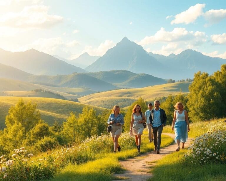 retraite wandelen natuur