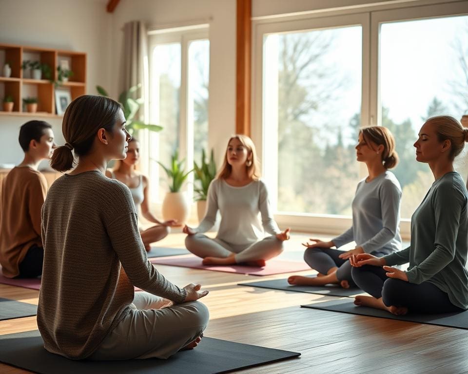 ademhaling sessie retreat