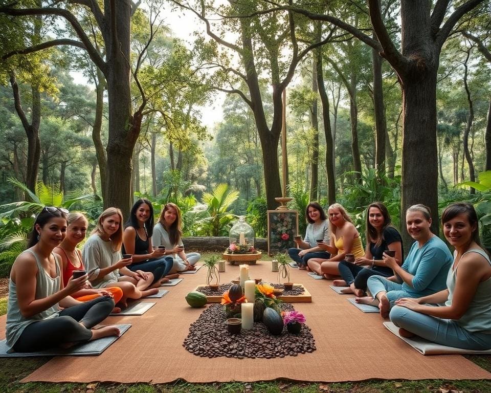 cacao ceremonie retreat