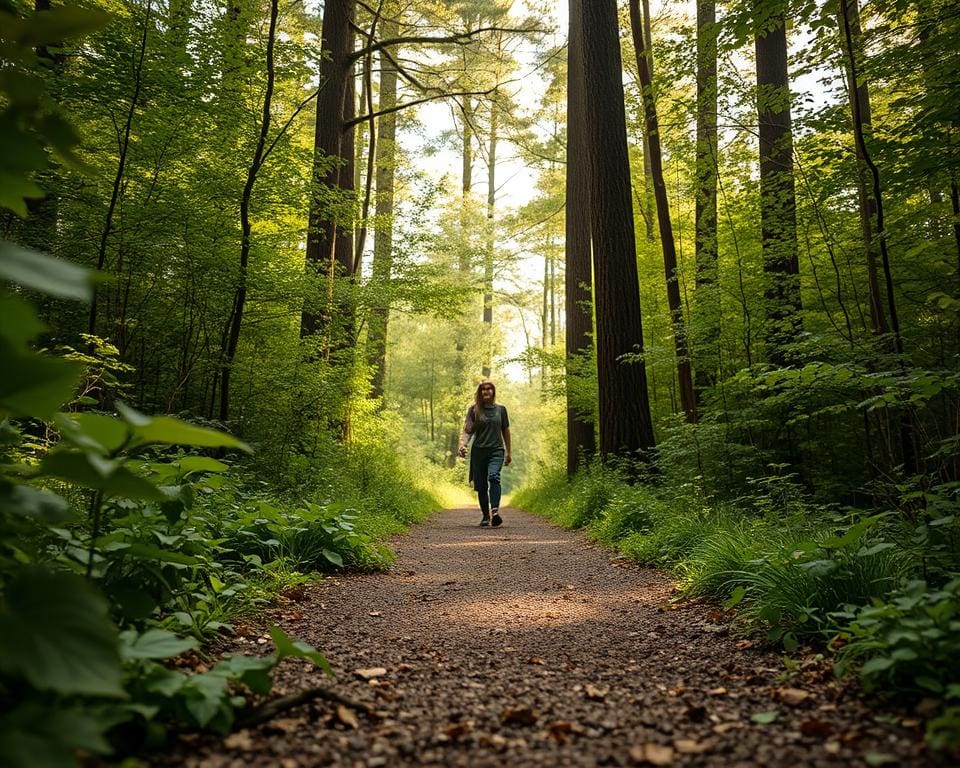 wandelen in stilte